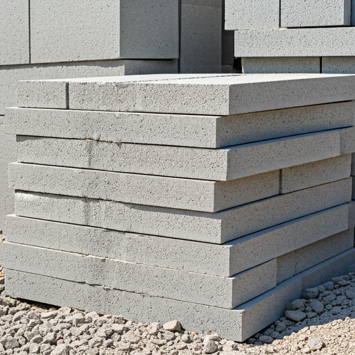 Stack of AAC blocks